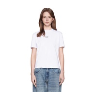 ELEVEN - Women's Printed Number Eleven Stack baby tee - White