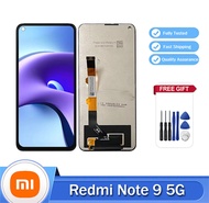 M2007J22G M2007J22C จอแสดงผลสำหรับ Xiaomi Redmi Note 9T จอแสดงผล LCD สัมผัสทำให้เป็นดิจิทัลประกอบสำห