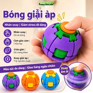 IMUTO 3D Stress Relief Ball Fidget Spinner Press Rotates 360 degrees, operates smoothly