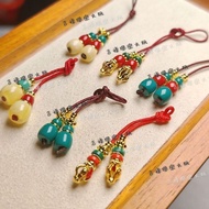 串珠 弹力线 手串Handmade Diy 热卖！ in Stock 好物推荐···~雪巴琉璃红绿灯弟子珠配饰一整套小尺寸文玩手串收尾尾珠配 gVea5D5wj50329