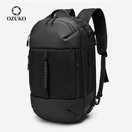 OZUKO Waterproof Large Capacity Men Backpack Laptop Business Travel Bags
