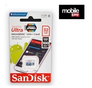 32GB Micro SD Card SANDISK Ultra SDSQUNR-032G-GN3MN (100MB/s,)