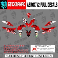 Yamaha Aerox V2 full sticker,,