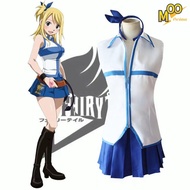 FAIRY TAIL cosplay costume Lucy cosplay costume and Lucy wig cosplay costume adult