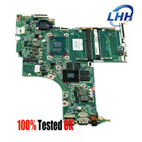 DAX1BMB1AF0 Laptop Motherboard For HP Pavilion 15-AB Notebook Mainboard CPU i5-6200U i7-6500U GPU 94