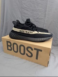 adidas originals Yeezy Boost 350 V2 “Oreo”通勤跑步鞋 男女同款 黑白 2022款