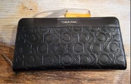 Calvin Klein black leather wallet