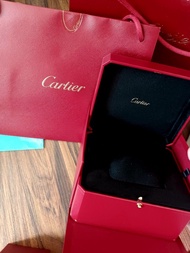 Cartier 手錶盒連紙袋1個