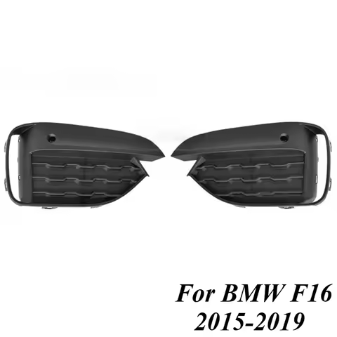 For 2015-2019 BMW F16 X6 35i 35iX 50iX Front Bumper Fog Light Grill Grille Cover 51118069333 5111806