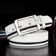 ✱■ Golf belt mens genuine leather cowhide frosted sports and leisure belt Korean style fashion golf 