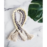 Macrame Tassel Beads Rope 24