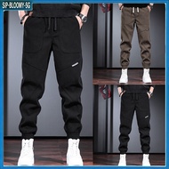 【New products released


】 Men Plaid Texture Sweatpants Loose Cuffed Pants Work Wear Daily Casual Tr