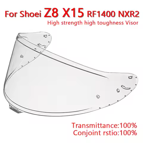 X15 Helmet Visor for Shoie Z8 CWR-F2 NXR2 Viseiras Capacete Moto Sun Visor uv protection Visor lente