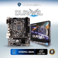 H110 M4-GEN VURRION DURAVEL MAINBOARD GAMING SUPPORT NVME