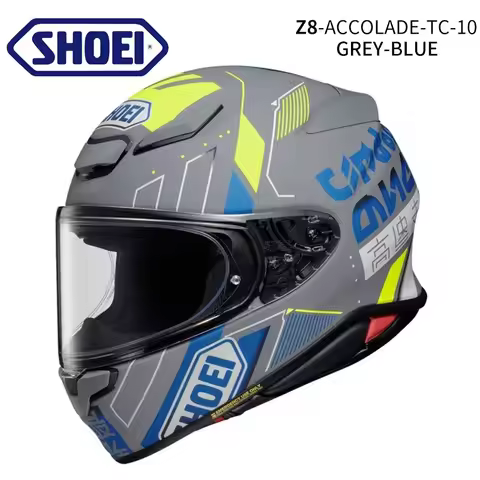 Shoei Z8 ACCOLADE TC-10 Full Face Helmet RF-1400 NXR2 Motorcycle Helmets Riding Motocross Racing Mot