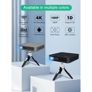 P15 Pro DLP 4K 3D Projector Quad Core ARM Cortex-A55 Android 9.0 4G 32G Wifi5 LED BT5.4 Airplay Vide