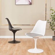 Nordic Simple Tulip Chair Cafe Leisure Negotiation Chair Restaurant Chair Fashion Office Porcelain L