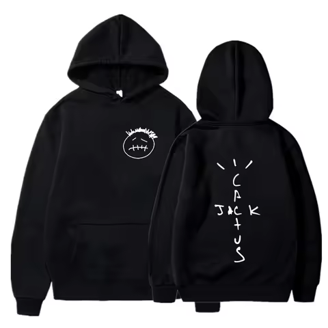 Rapper Cactus Jack men's hoodie fashionable casual versatile hoodie