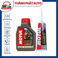 Nhớt cao cấp Motul Scooter Power LE 5W40 800ml TẶNG nhớt LAP MOTUL cho xe tay ga đời mới