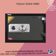 FALCON Solid Safe H38C Fire Resistant Safe Box (falcon F-H38C safety box falcon H38C