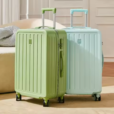 2025 Travel suitcases on wheels zipper trolley luggage bag woman rolling luggage case combination lo