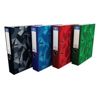 A4 Wide Spine File 2 Inches Flamingo 128A