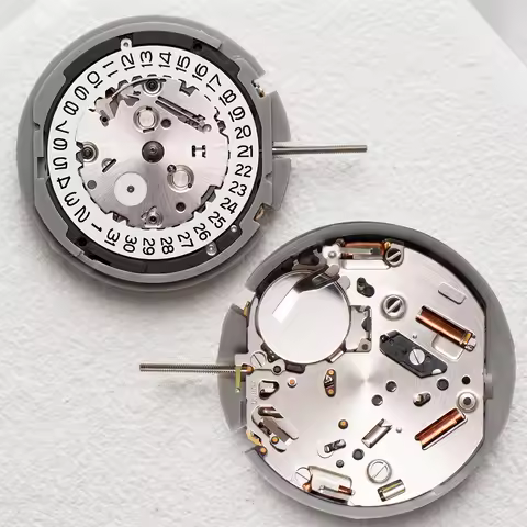 Japanese Quartz Movement Date At 3 YM92A YM92 EPSON Small Hands 6 9 12 Chronograph Center Second Rep