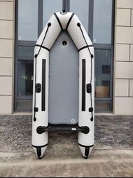 【店鋪熱銷】 自動充氣 沖鋒舟鋁金底  獨木舟 橡皮艇 加厚 救援 釣魚 專用船 路亞快艇 皮划艇 獨木舟canoe