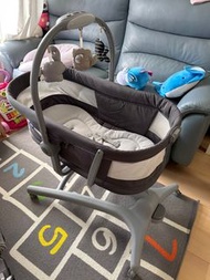 Chicco Baby Hug Air 4合1 餐椅嬰兒安撫床 深灰色