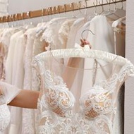 5PCS Satin Padded Hanger Silk Wrapped Clothes Hanger Clothes Hanging Silver Hook Sponge Hangers Clot