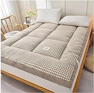 Japanese Floor Mattress Futon Mattress - Portable Tatami Mattress Japanese Futon Floor Mattress For Sleeping, Foldable Roll Up Mat For Guest, Dormitory, Camping &amp; Travel ( Color : D , Size : 180*200CM