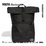 Adidas Originals Medium Essentials Rolltop 30L Backpack Black 100% Original