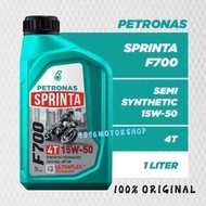 100% ORIGINAL PETRONAS SPRINTA RACING ES 4T F100 F300 F700 F900 LC LC135 Y15 Y16 RS SEMI SYNTHETIC F