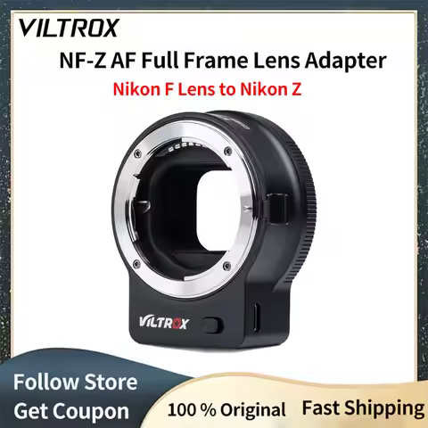 VILTROX NF-Z AF Full Frame Lens Adapter Nikon F Lens to Nikon Z Mount ZFC Z5 Z50 Z6 Z7 Z6II Z7Ⅱ Came