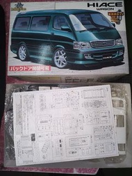 1/24 Toyota Hiace Wagon display type🦭豐田海獅貨灣模型車