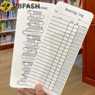 PBFASH Reading List Marker Cards, Reading Challenge Book Notecards Book List Reading Log, Lightweigh