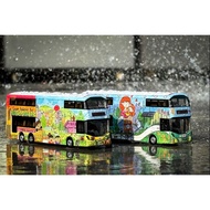[925HOT]TINY Micro Shadow Nine Bus Tycoon B8LGo Green Anderson11X/213X Hong Kong Double-Decker Bus M