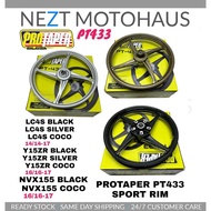 Protaper 4 Batang Empat Spoke Sport Rim PT433 Baru Y15 / Y16 / LC135 4S / NVX / NVX 155