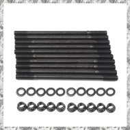 [I O J E] for  208-4303 Head Studs  Point Head for  1.8L B18C1 B18C5 B20V Kit