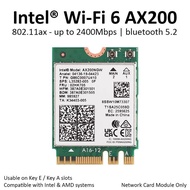 Intel WiFi 6 AX200 Wireless Card Bluetooth 5 AX M.2 NGFF AX200NGW