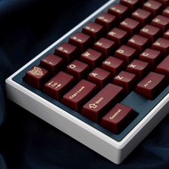 [In stock] Pyga Keycaps No Numbers Area Cherry profile ABS Material Double shot WOB/BOW Keycaps
