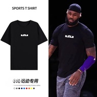Basketball 3x3 simple printing 100% cotton loose casual shooting training breathable classic T-shirt