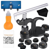 Watch Press Tool With Watch Battery Replacement Tool Kit And Fitting Dies For Watch Back Remover Clo