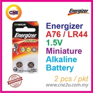 Energizer A76 / LR44 1.5V Miniature Alkaline Battery (2pcs/pkt)