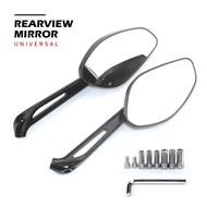 8mm 10mm Universal Motorcycle Rearview Mirror For Kawasaki GSX-S600 GSX-S750 GSXS600 GSXS750 Side Mi