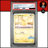 PSA 10 PIKACHU ILLUSTRATION CONTEST 2024 242 SVPPROMO GEM MINT
