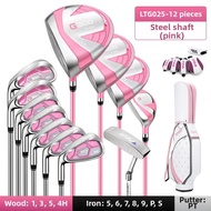 PGM GOLF | Ladies Left-handed Titanium Golf Club Set 12 Pieces