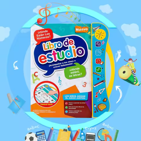English Spanish Language Reading Book Multifunction Reading Machine Learning for Kid Early Education