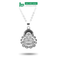 Dây Và Mặt Dây Chuyền Nữ Bạc Hiểu Minh DMD246X - Phật Di Lặc - Bảo Hành Vĩnh Viễn ( Hàng Chính Hãng