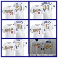 Baseball Jersey Dodgers Dodgers Jersey 7URAS Baseball Jersey5105073524BRYANT Gold Champion Edition